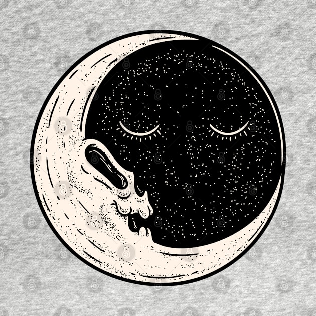 The End of Times - Moon Skull by anycolordesigns